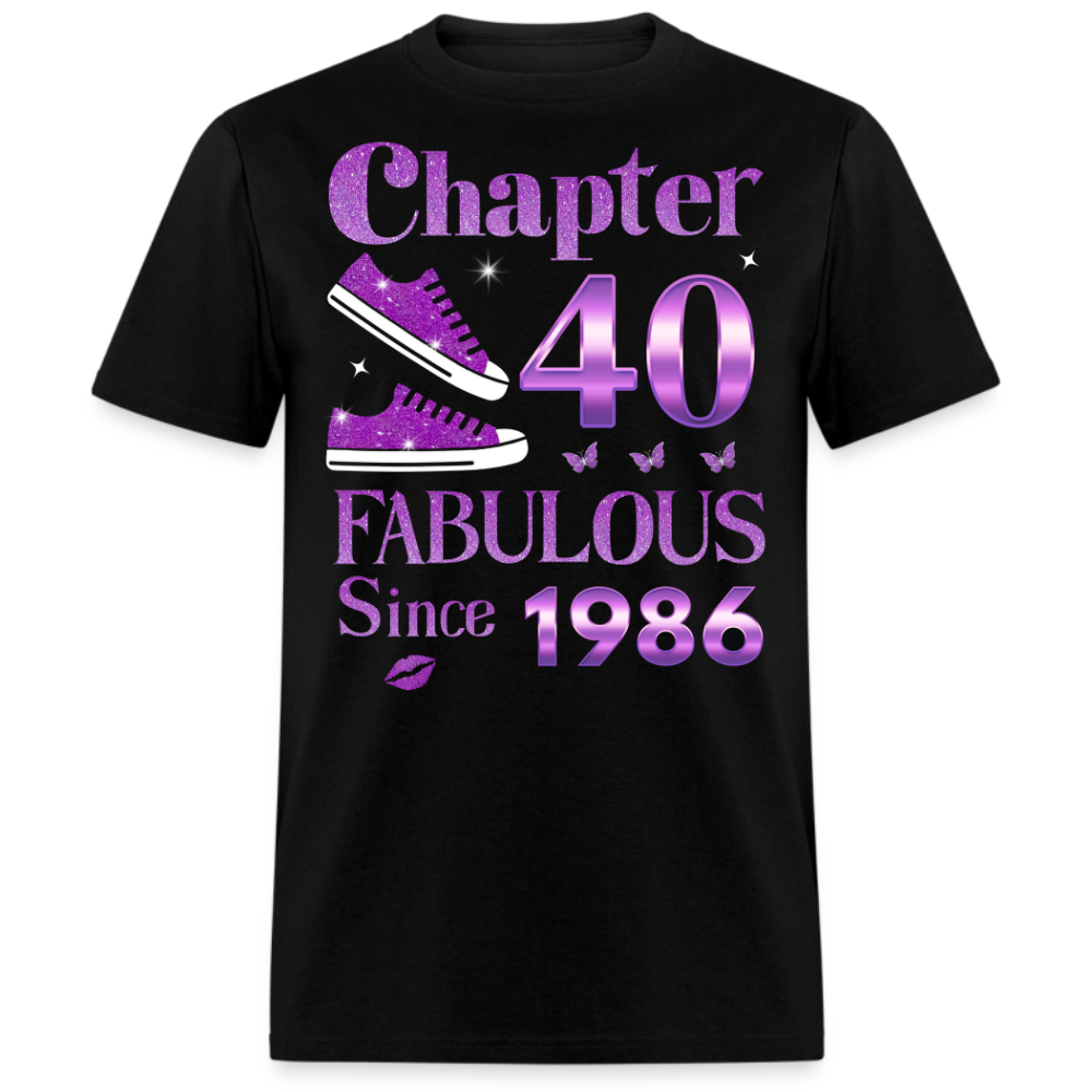 CHAPTER 40 FAB SINCE 1986 UNISEX SHIRT