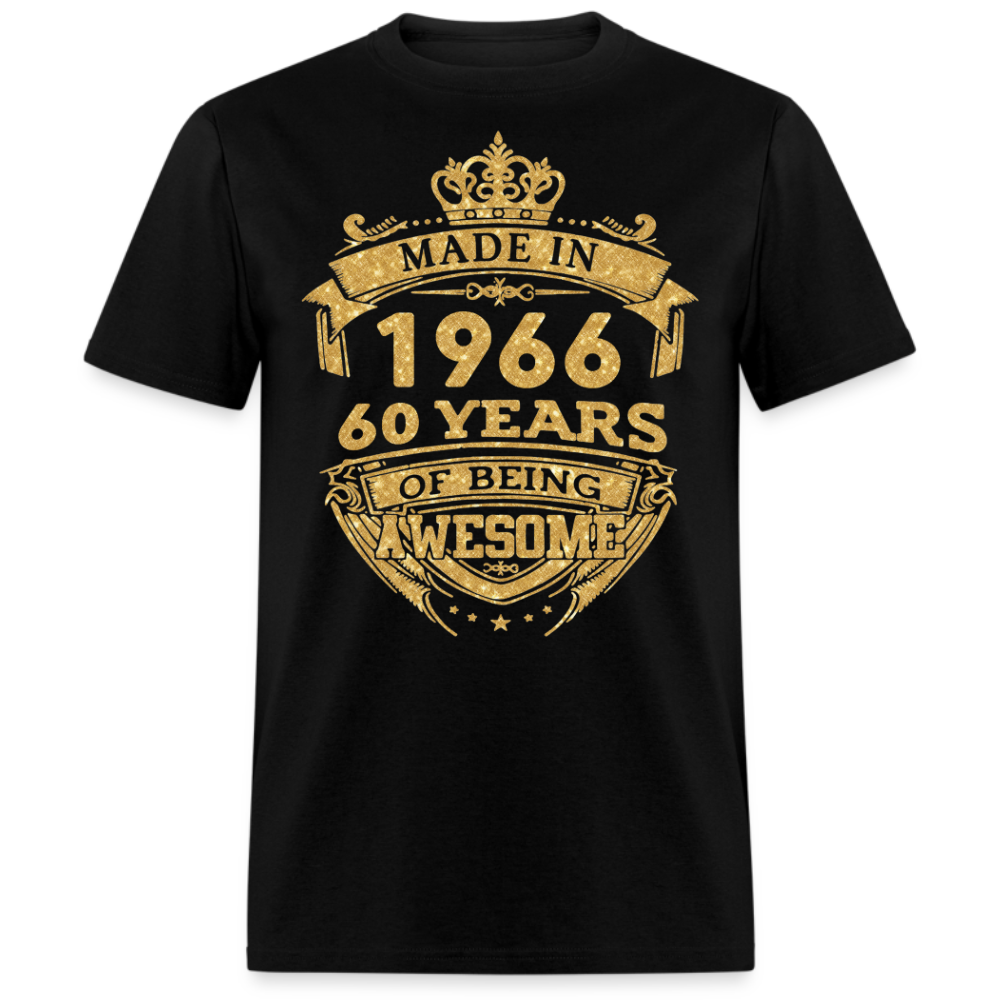 MADE IN 1966 60 YEARS OF BEING AWESOME SHIRT