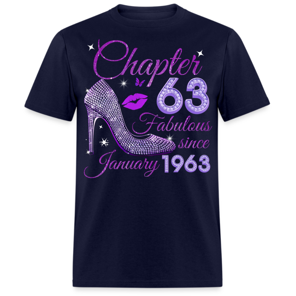 CHAPTER 63 FABULOUS SINCE JANUARY 1963 UNISEX SHIRT