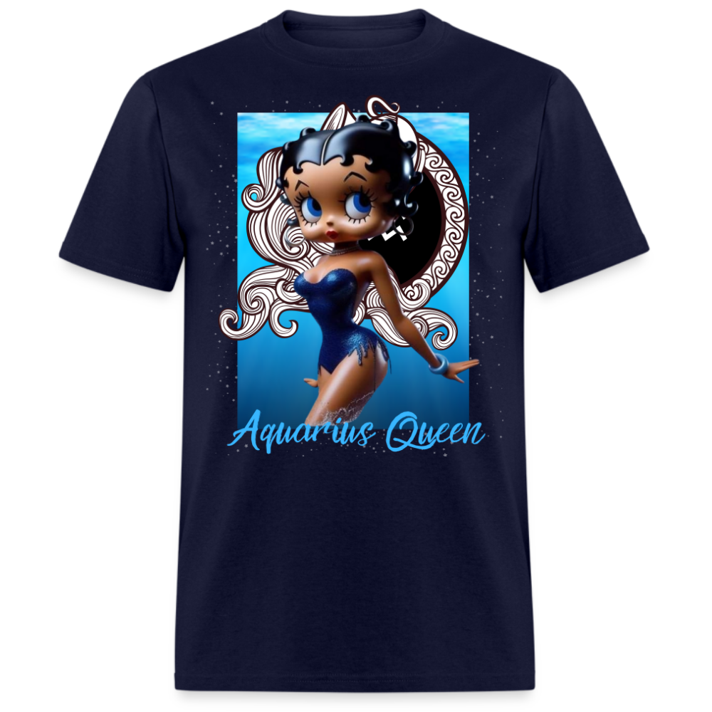 AQUARIUS QUEEN SUNSIGN UNISEX SHIRT