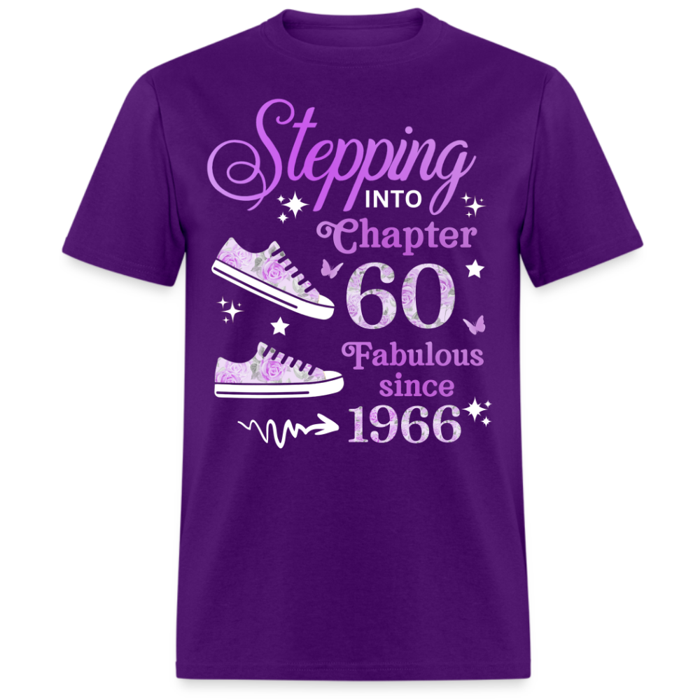 STEPPING CHAPTER 60 FAB SINCE 1966 UNISEX SHIRT