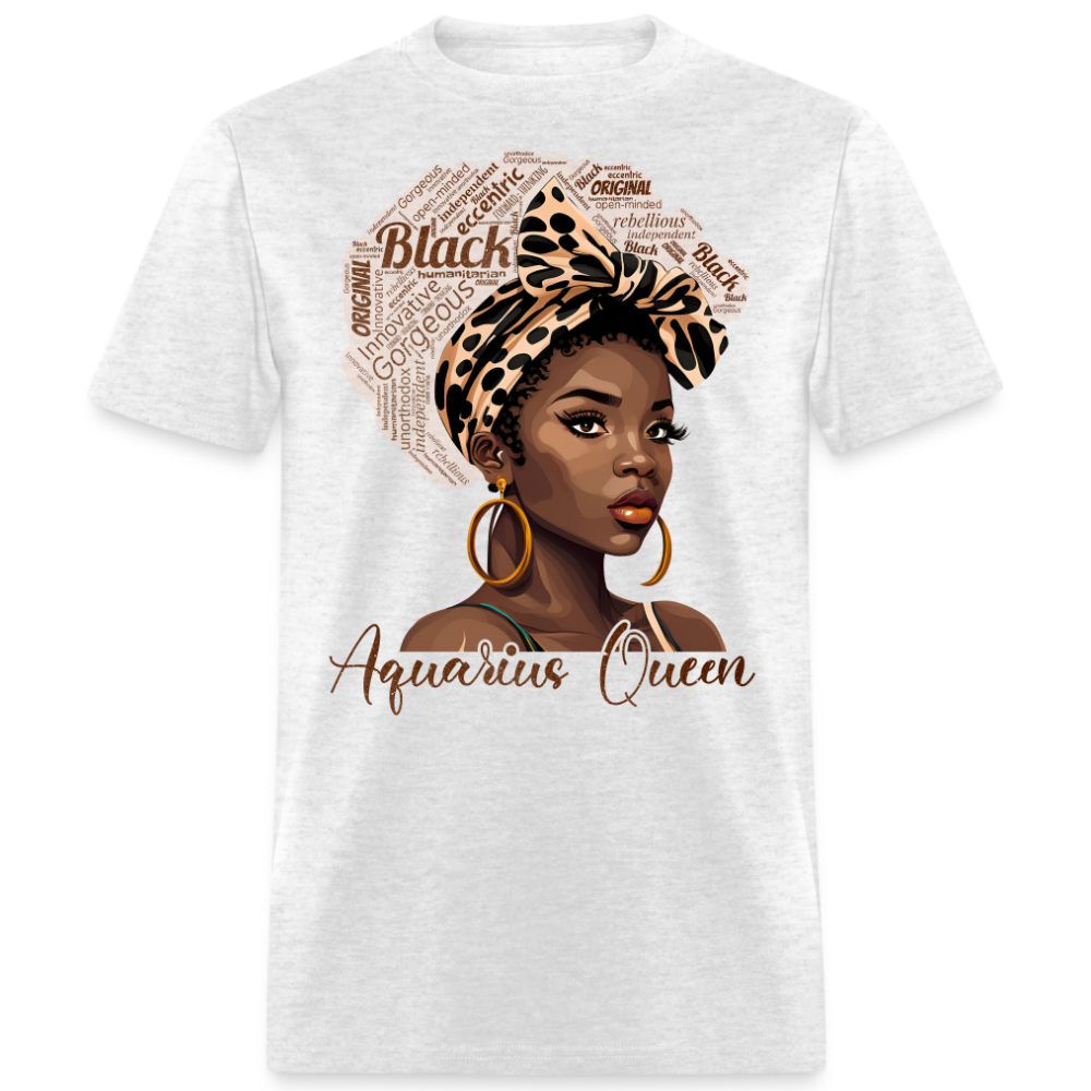 BLACK AQUARIUS QUEEN UNISEX SHIRT