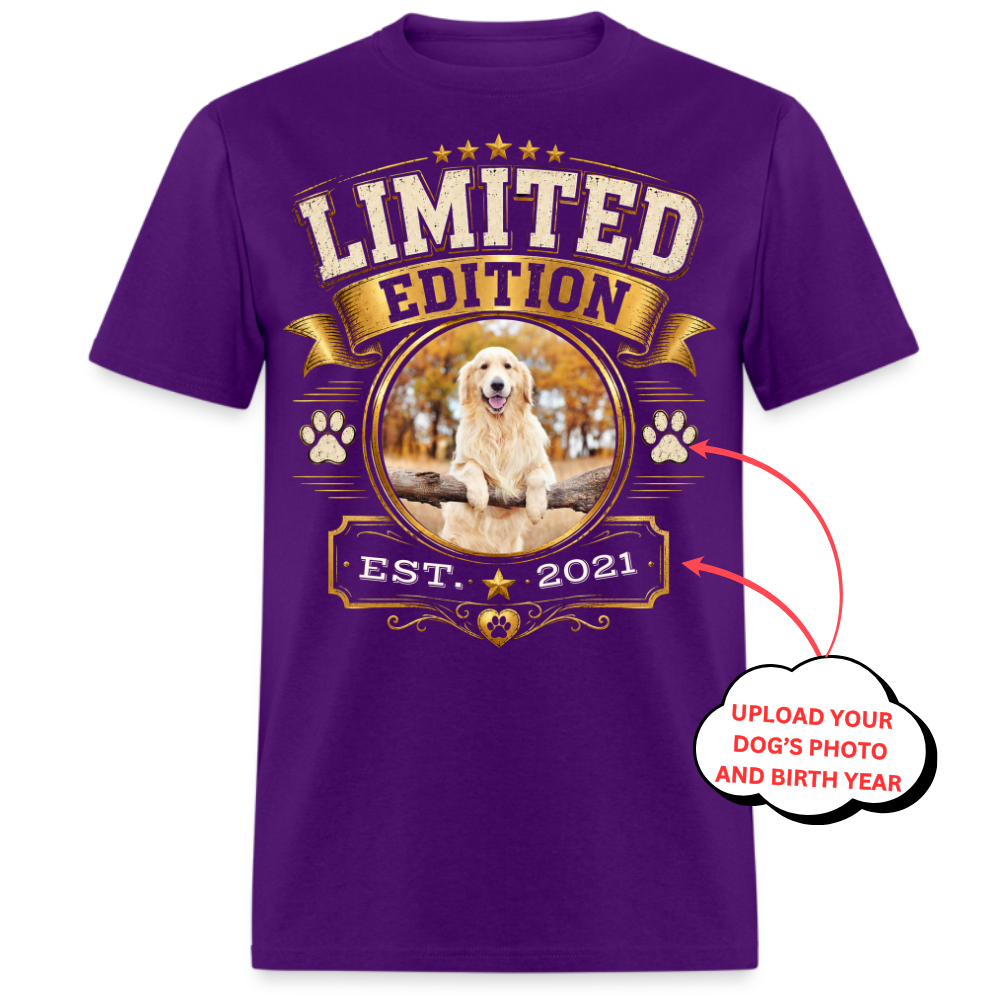 PHOTO PERSONALIZATION-LIMITED EDITION UNISEX SHIRT