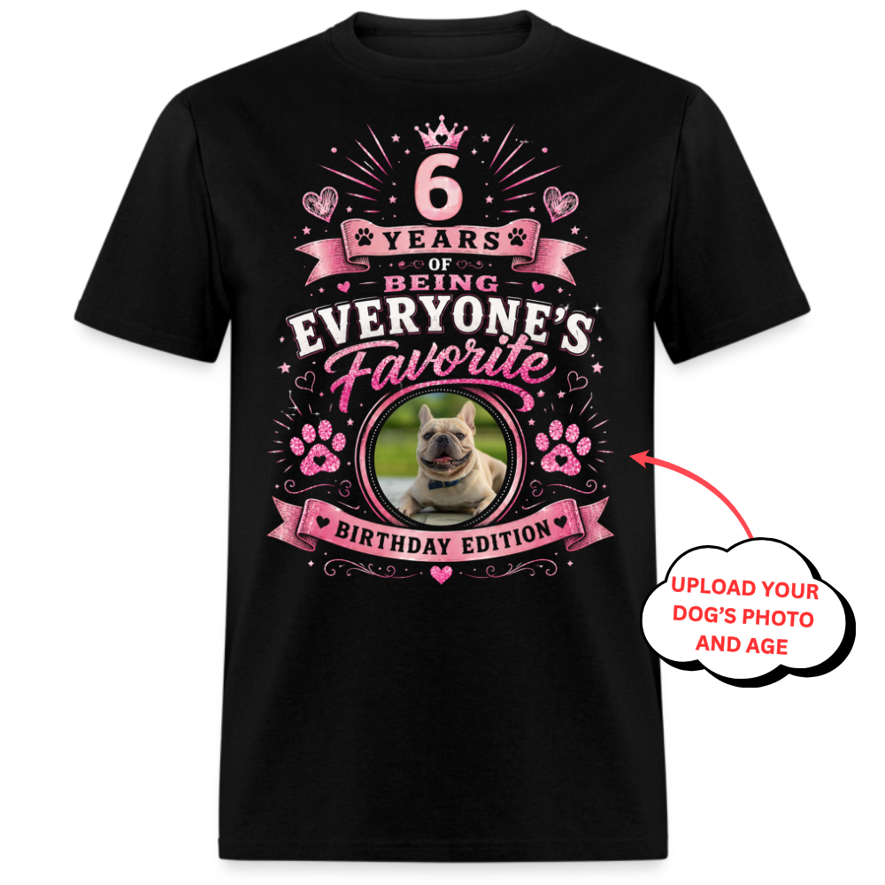 PHOTO PERSONALIZATION-EVERYONE'S FAVOURITE BIRTHDAY EDITION UNISEX SHIRT