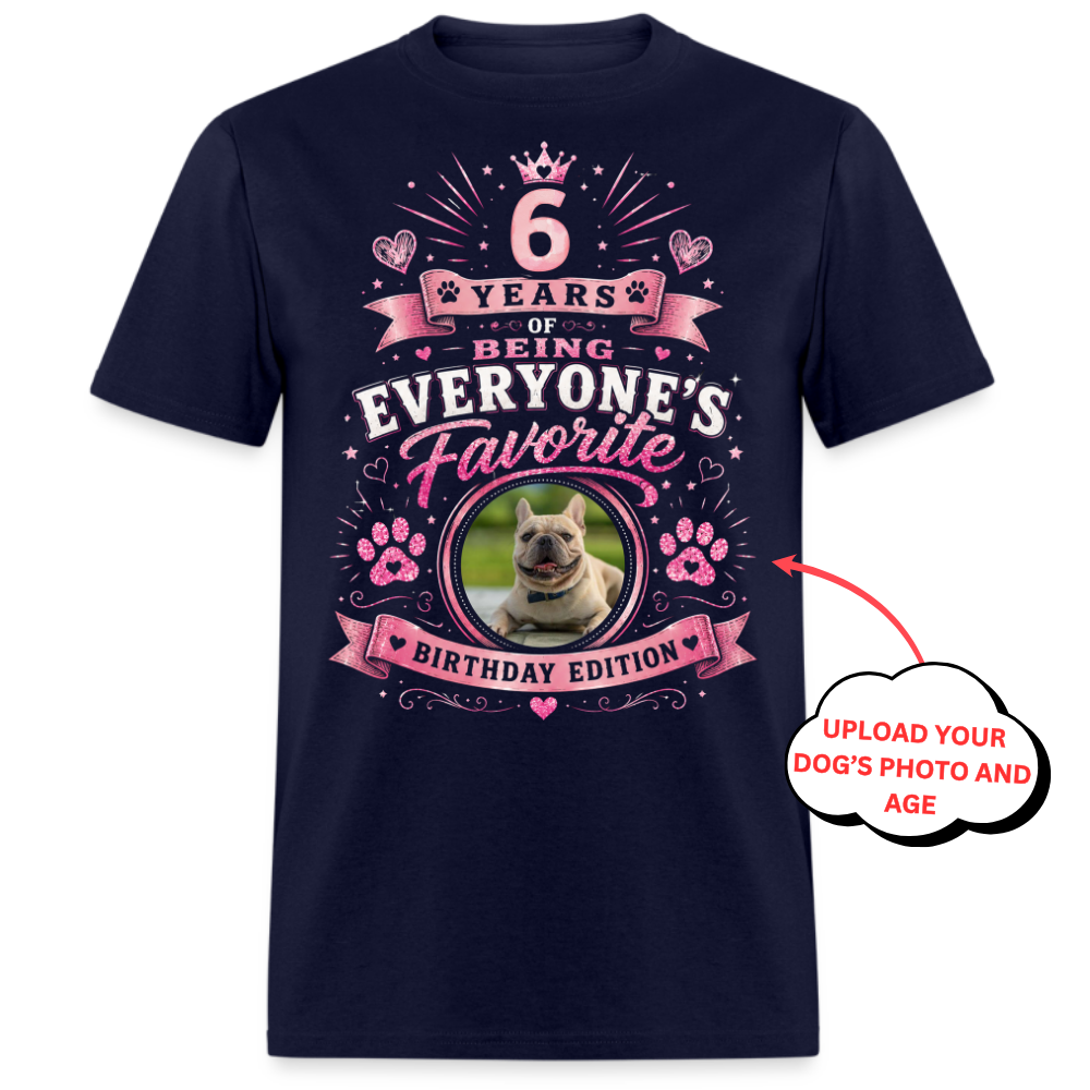 PHOTO PERSONALIZATION-EVERYONE'S FAVOURITE BIRTHDAY EDITION UNISEX SHIRT