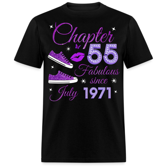 CHAPTER 55 FABULOUS SINCE JULY 1971 (SNEAKER) UNISEX SHIRT