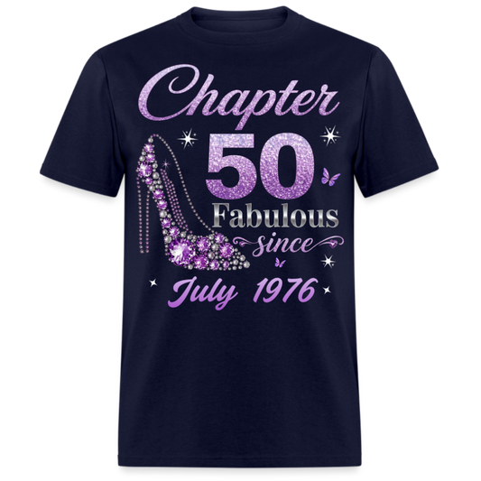 CHAPTER 50 FAB SINCE JULY 1976 UNISEX SHIRT