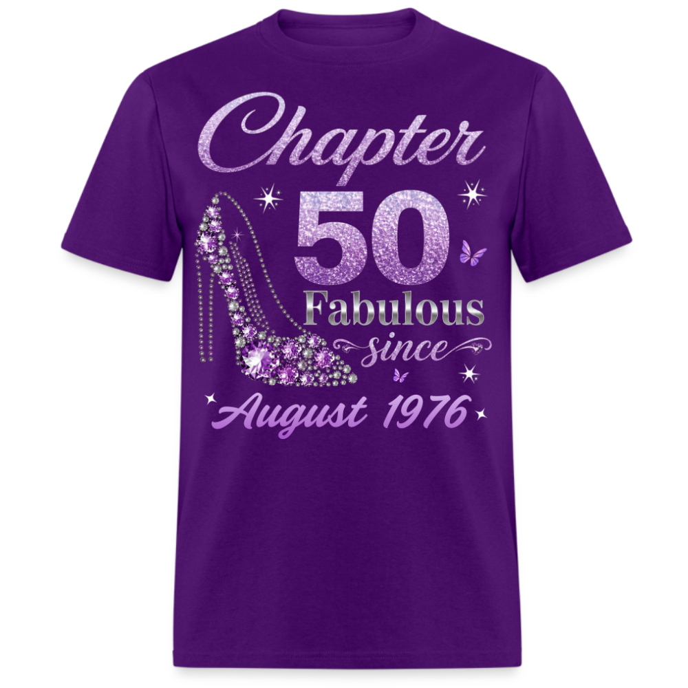 CHAPTER 50 FAB SINCE AUGUST 1976 UNISEX SHIRT
