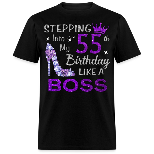 55TH BIRTHDAY BOSS UNISEX SHIRT