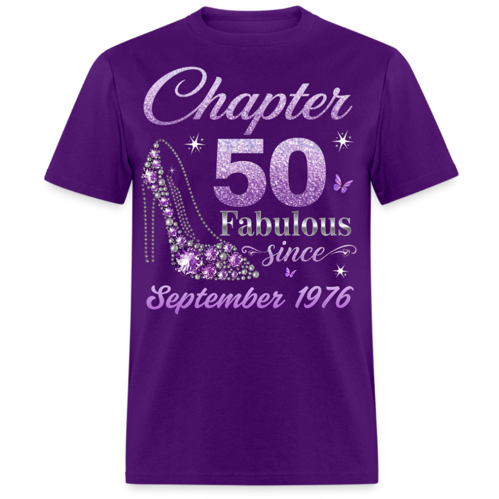 CHAPTER 50 FAB SINCE SEPTEMBER 1976 UNISEX SHIRT