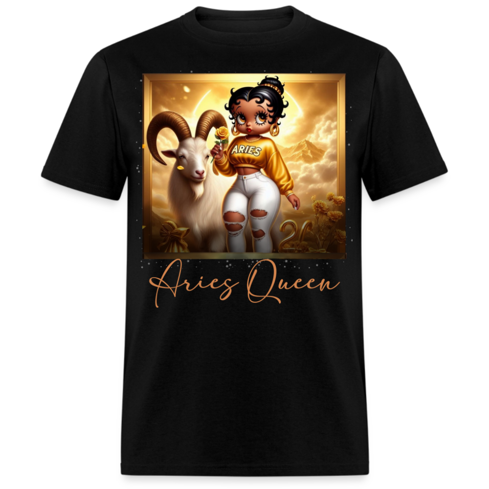 ARIES QUEEN SUNSIGN UNISEX SHIRT