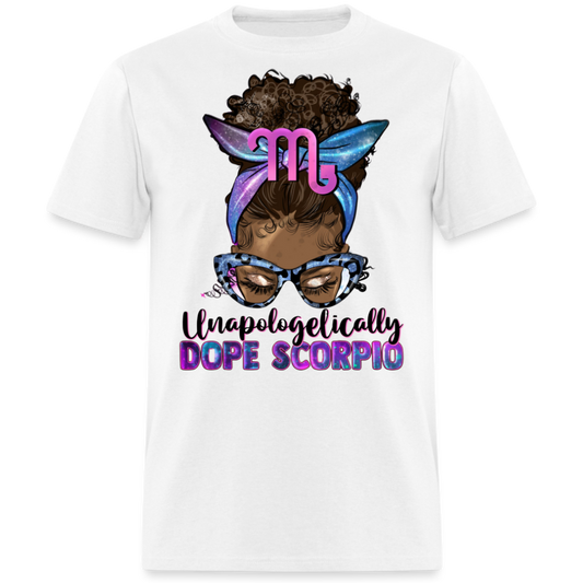 UNAPOLOGETICALLY DOPE SCORPIO UNISEX SHIRT