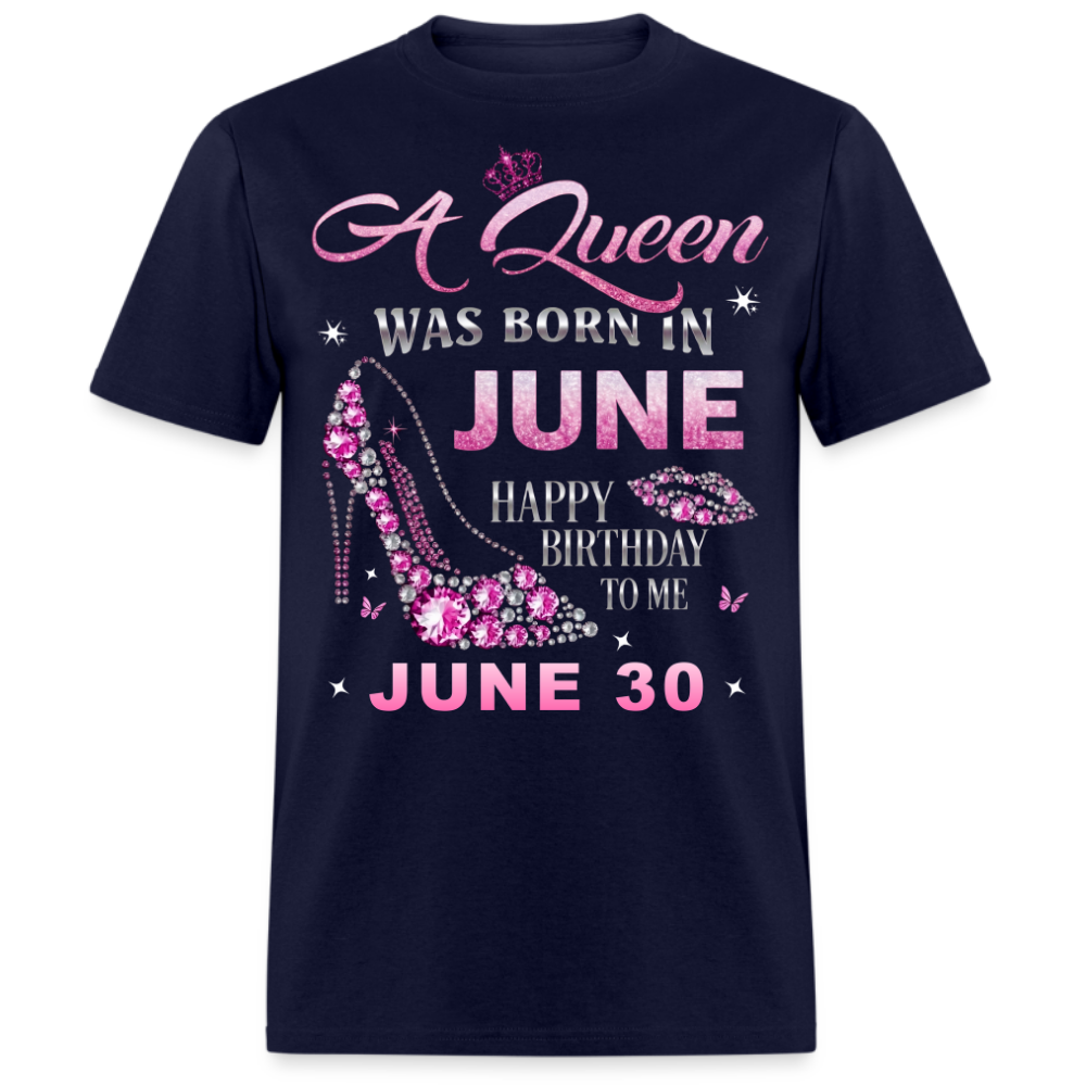 30TH JUNE QUEEN BIRTHDAY UNISEX SHIRT