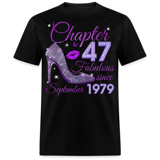 CHAPTER 47 FABULOUS SINCE SEPTEMBER 1979 UNISEX SHIRT