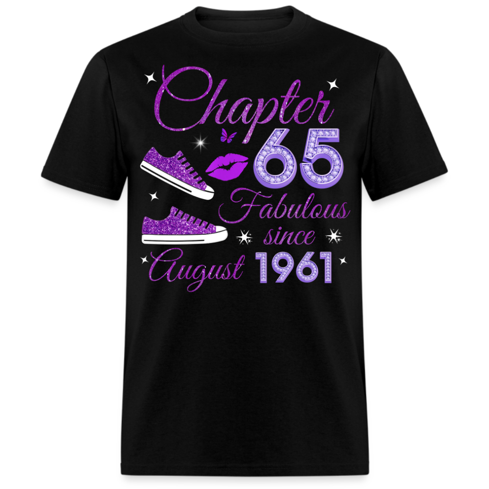 CHAPTER 65 FABULOUS SINCE AUGUST 1961 (SNEAKER) UNISEX SHIRT