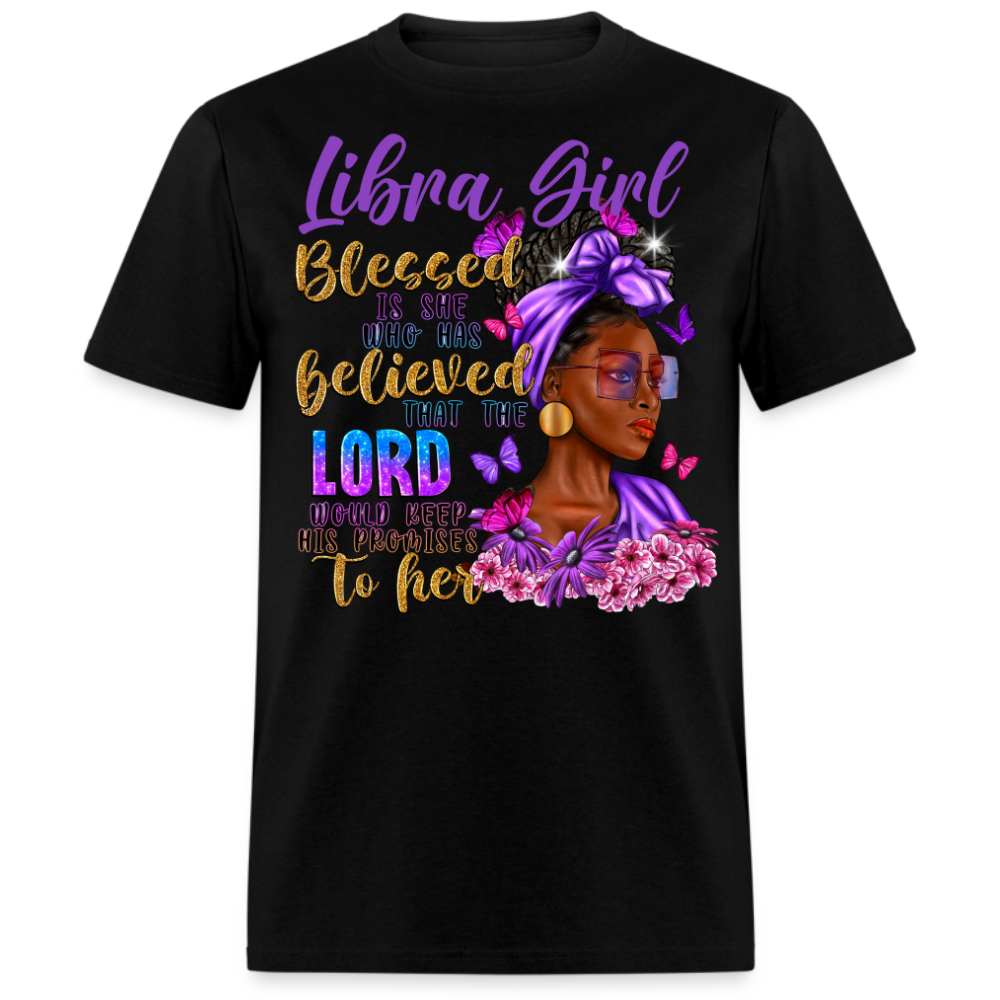 LIBRA GIRL BLESSED UNISEX SHIRT