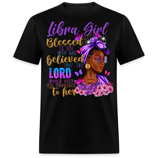 LIBRA GIRL BLESSED UNISEX SHIRT