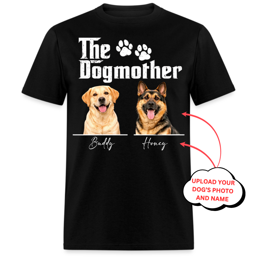 PHOTO PERSONALIZATION-THE DOGMOTHER UNISEX SHIRT