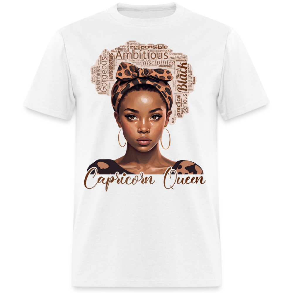 BLACK CAPRICORN QUEEN UNISEX SHIRT