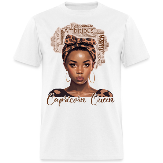 BLACK CAPRICORN QUEEN UNISEX SHIRT