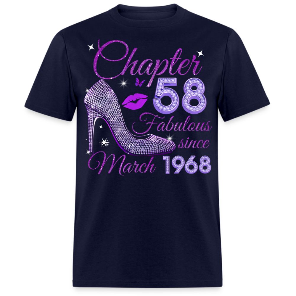 CHAPTER 58 FABULOUS SINCE MARCH 1968 UNISEX SHIRT