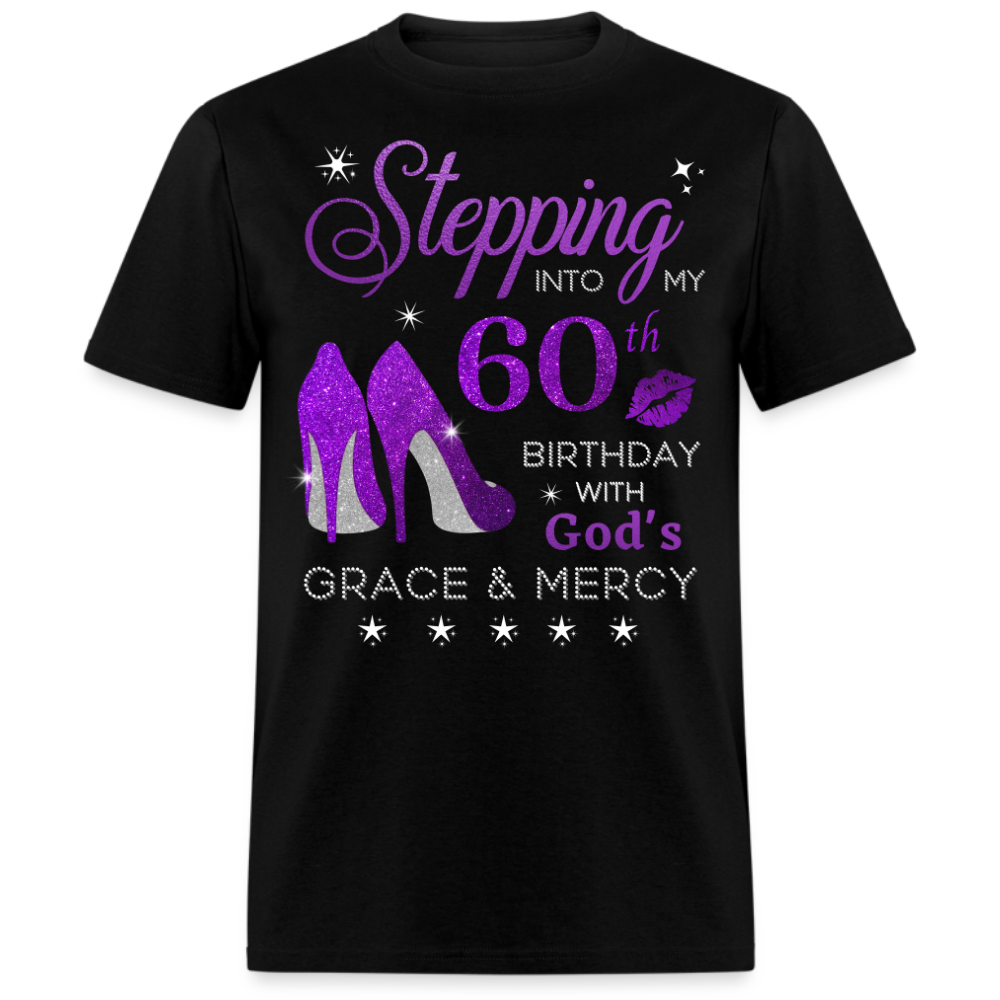 60TH BIRTHDAY WITH GOD'S GRACE & MERCY UNISEX SHIRT