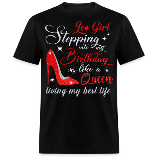 LEO BIRTHDAY GIRL UNISEX SHIRT