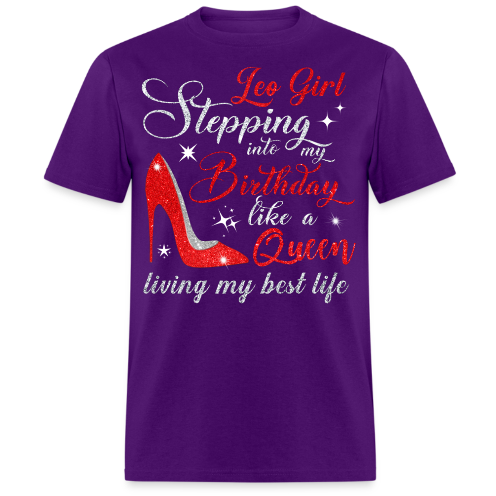 LEO BIRTHDAY GIRL UNISEX SHIRT