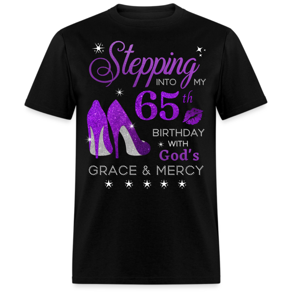 65TH BIRTHDAY WITH GOD'S GRACE & MERCY UNISEX SHIRT