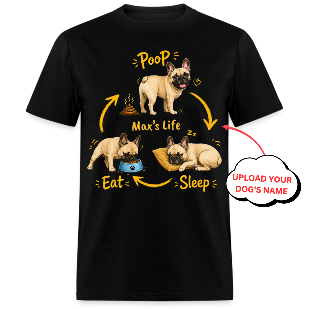 PERSONALIZED-MY DOG'S LIFE UNISEX SHIRT
