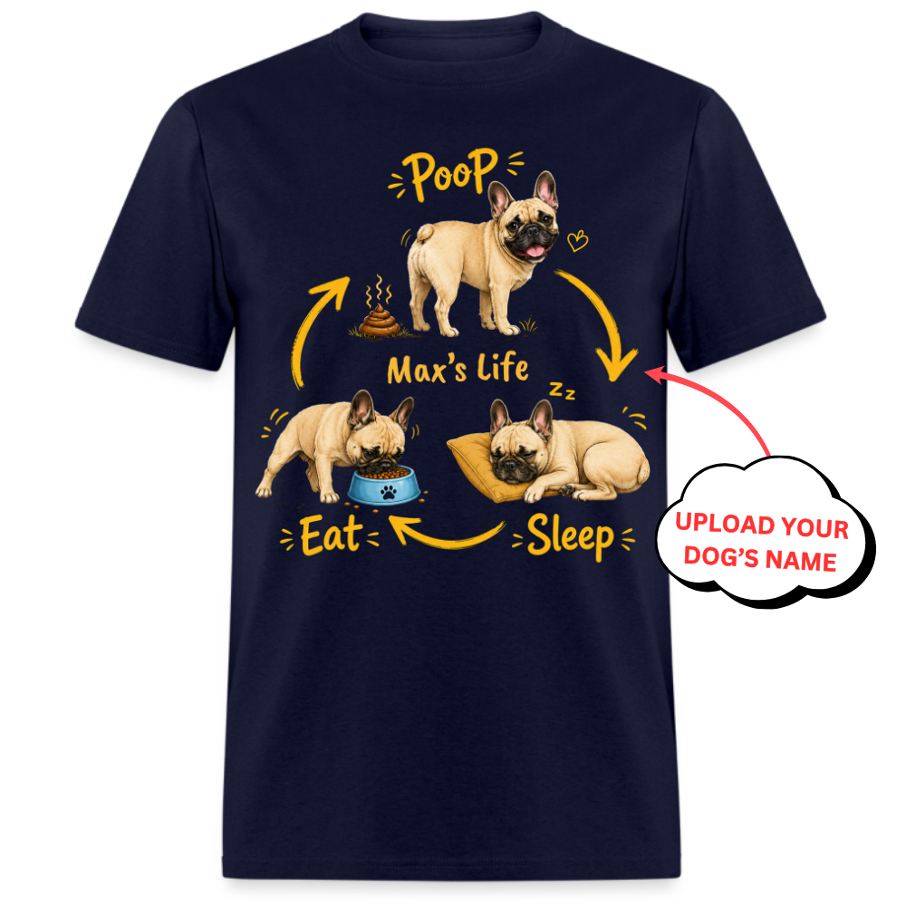 PERSONALIZED-MY DOG'S LIFE UNISEX SHIRT