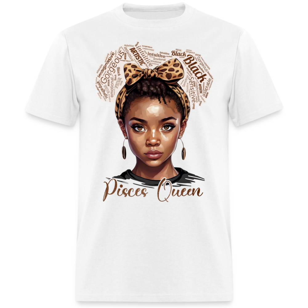 BLACK PISCES QUEEN UNISEX SHIRT