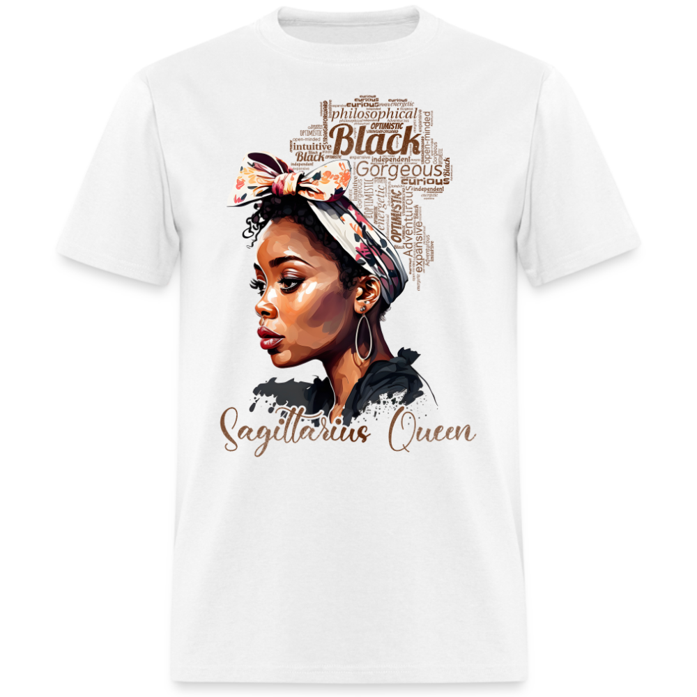 BLACK SAGITTARIUS QUEEN UNISEX SHIRT